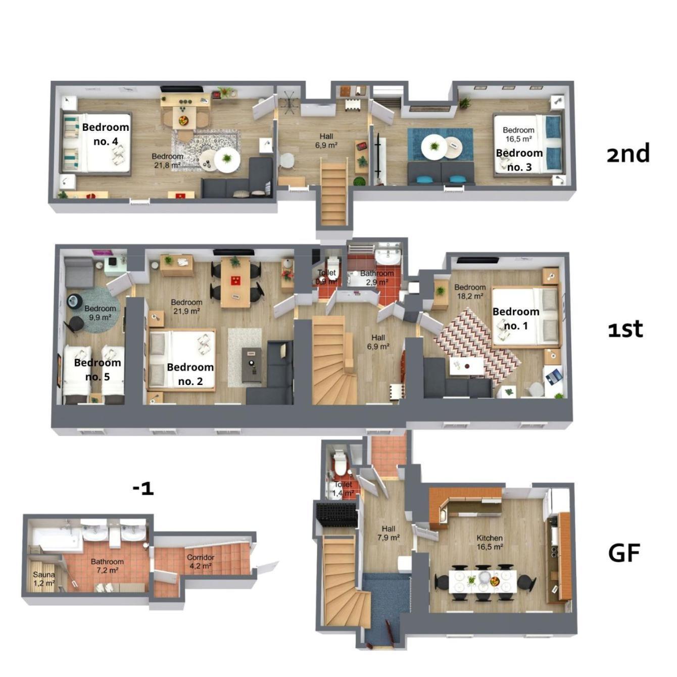 The Bookhouse, 5-bedroom By Castle Apartahotel